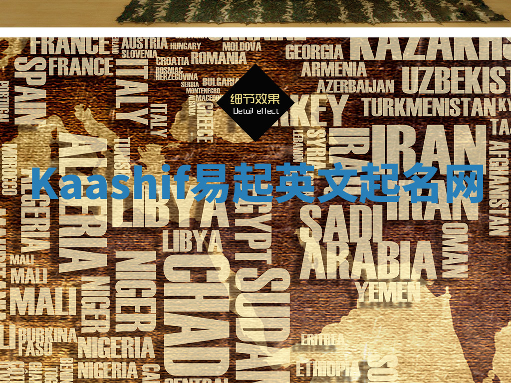 Kaashif易起英文起名网