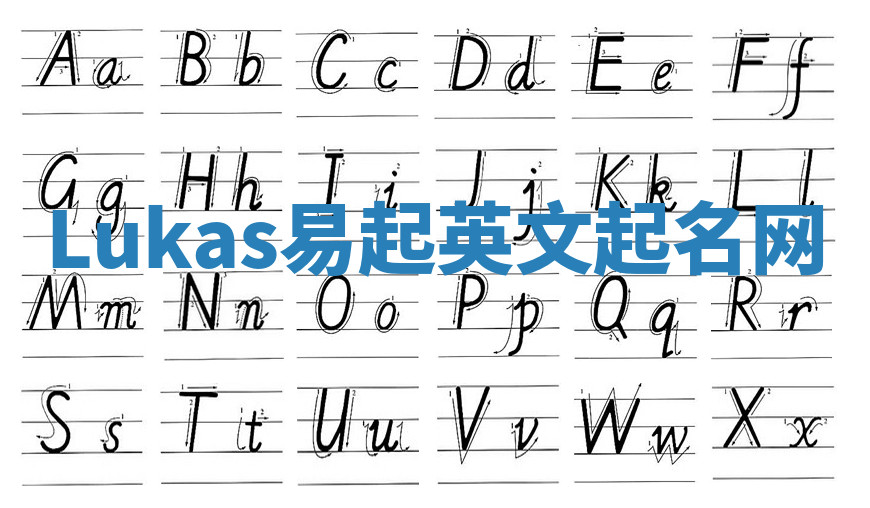 Lukas易起英文起名网