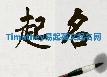Timathey易起英文起名网 Timathey易起英文起名网