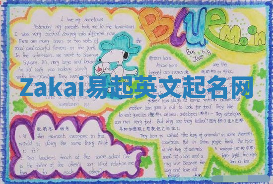 Zakai易起英文起名网 Zakai易起英文起名网